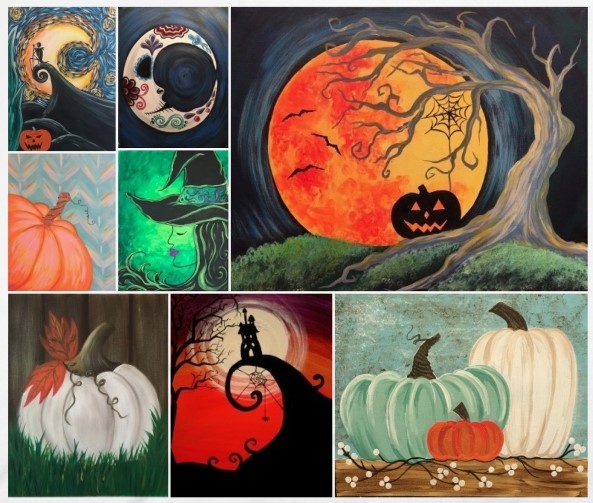 Halloween Themed Painting Events